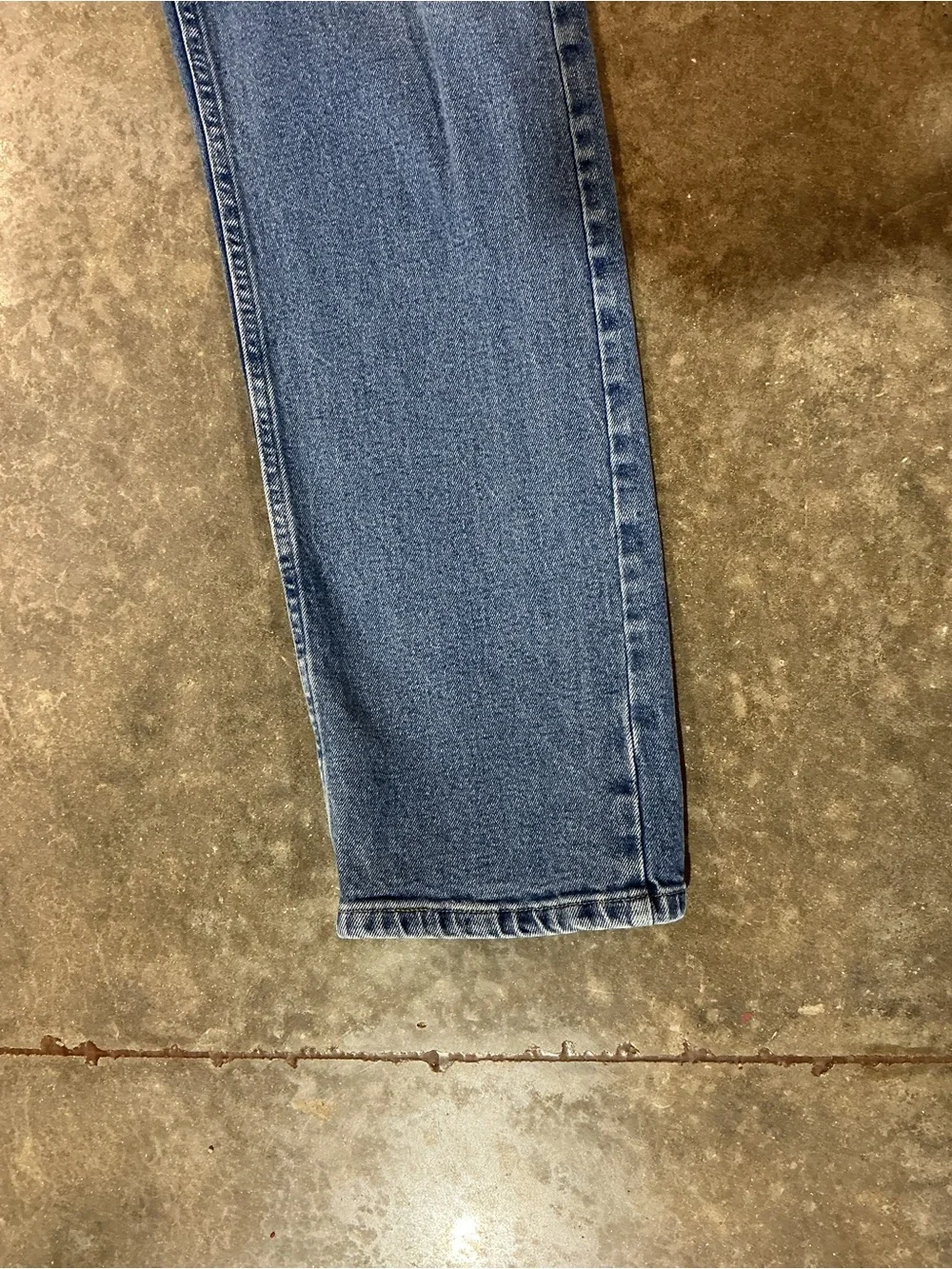 Wrangler Premium Quality Men’s Straight Leg Blue Jeans Classic Denim 36x34
